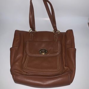 brown chaps purse